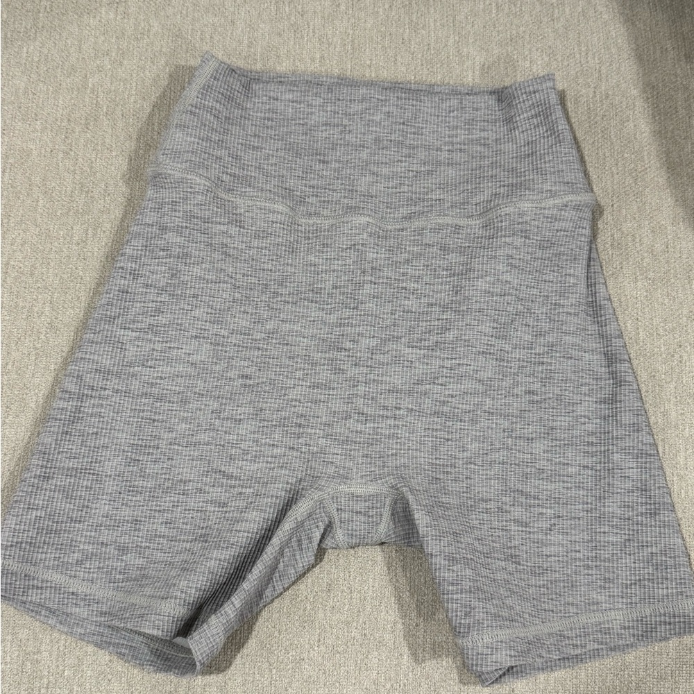 Muscle Nation Zero Rise Rib Midway Shorts - Picture 7 of 7